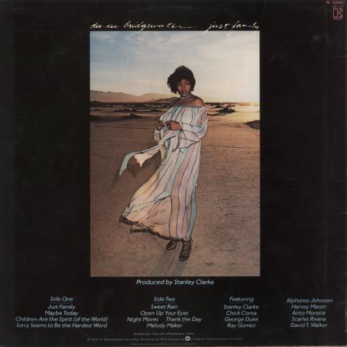 レコード　dee dee bridgewater   just family Dee Dee Bridgewater – Just Family – Vinyl (LP, Album), 1978
